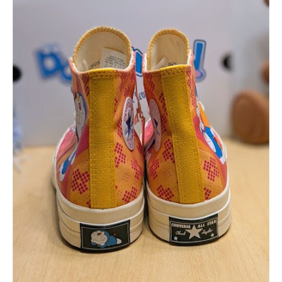 Converse Chuck 70 Doraemon Limited Edition Unisex High Top Sneakers W10 M8 NIB - Picture 7 of 13